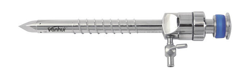 Magnetic plate valve with retaining thread