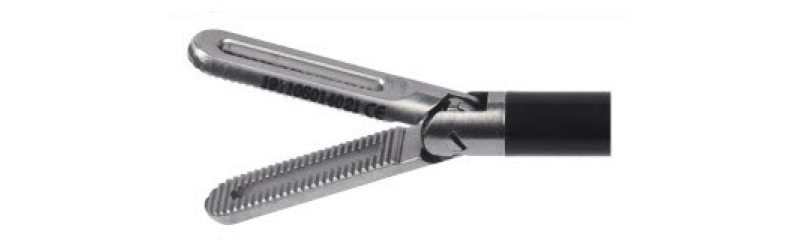 HF2007.10 Grasping, plate-shaped, atraumatic, fenestrated