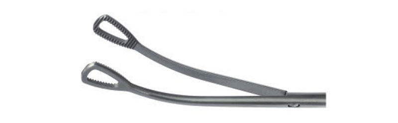 HF8018.9S Masher grasper(inverted triangle.10mm)